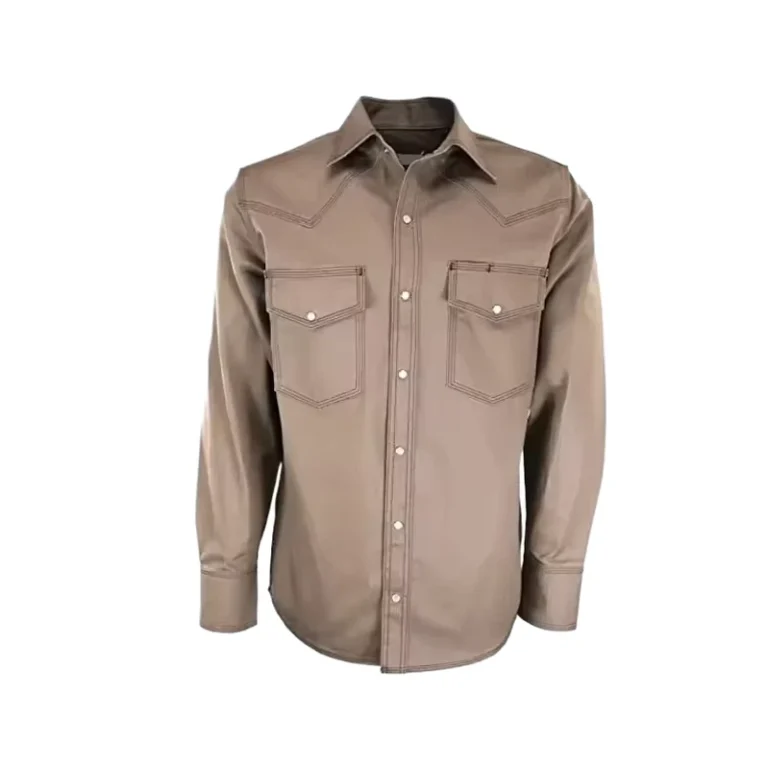 Nfpa2112-Cat2-Safety-Workwear-Shirts-Flame-Retardant-Western-Long-Sleeve-Welding-Fr