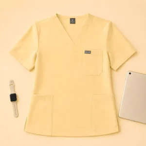 NiaaHinn High Custom Logo Women’s OEM Hospital Medical Beauty Dental Doctor Clinic Scrub Uniform Polyester Rayon Spandex Worsted