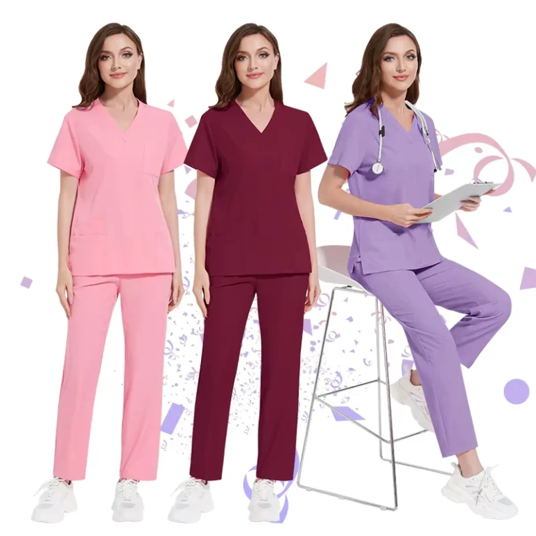 Niaahinn-Premium-Custom-Breathable-Fashionable-Durable-Worsted-Fabric-Nursing-Scrub-Sets-Unisex-Hospital-Use