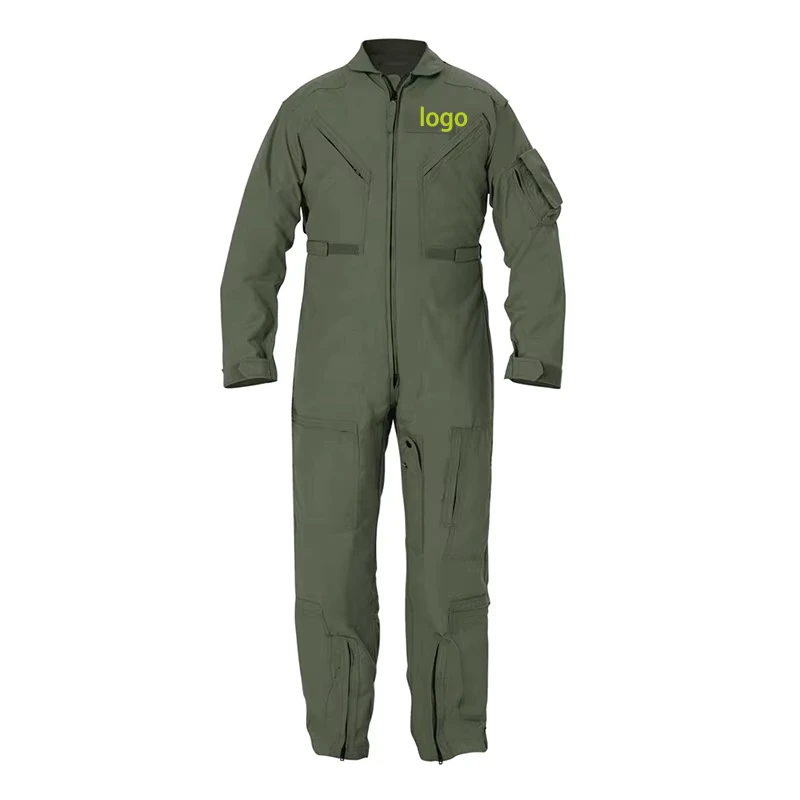 Nomex Flight Suit, Flight Coverall Safety Clothing Pants Shirt Worker Suit Uniform