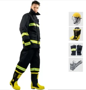 Nomex Turnout Gear Firefighter Uniform and Trousers MED Fire Suit