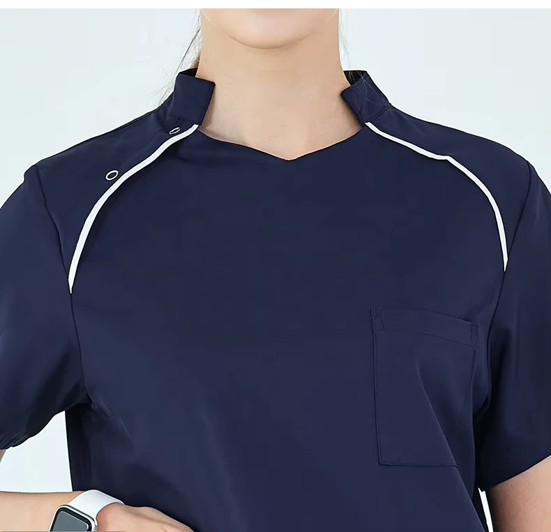 Nurse Doctors Scrubs Uniforms Nursing Scrubs Uniforms Sets Stretch Medical Scrubs Suits Uniforms