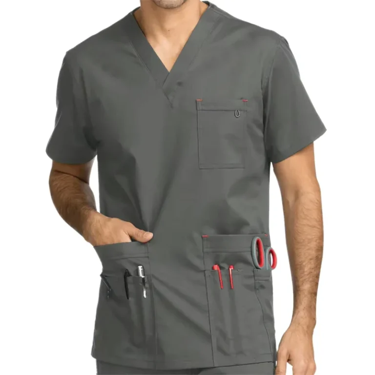 Nurse-Scrub-Top-Short-Sleeve