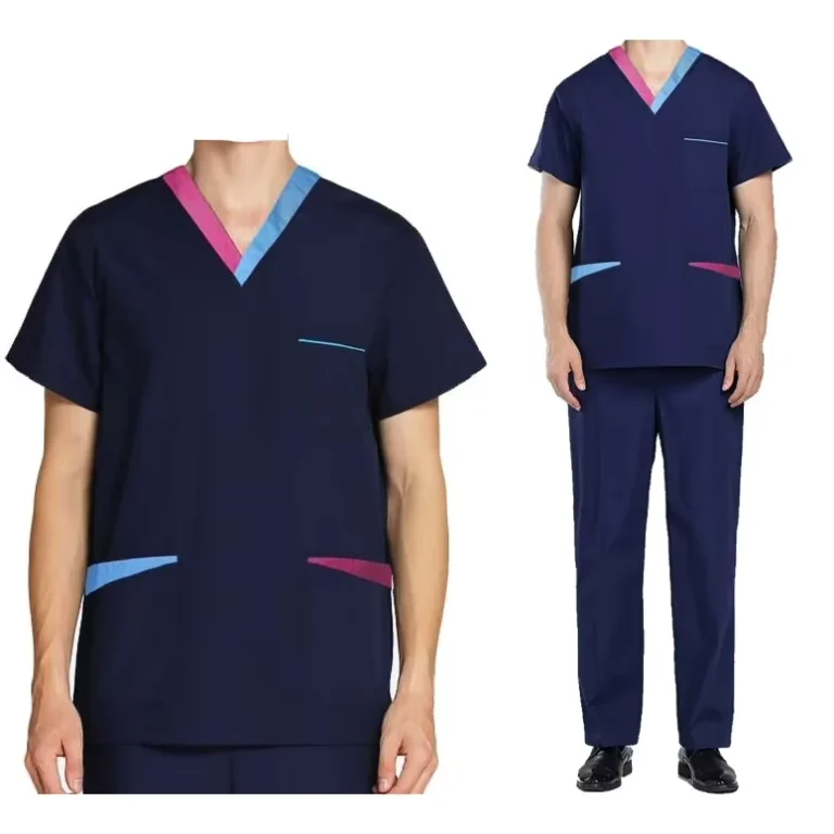 Nurse-Scrubs-Uniforms-Sets-for-Women-Medical-Scrubs-Set-Hospital-Uniform-Cherokee-Nursing-Scrubs-Waterproof-Medical-Uniforms-Set