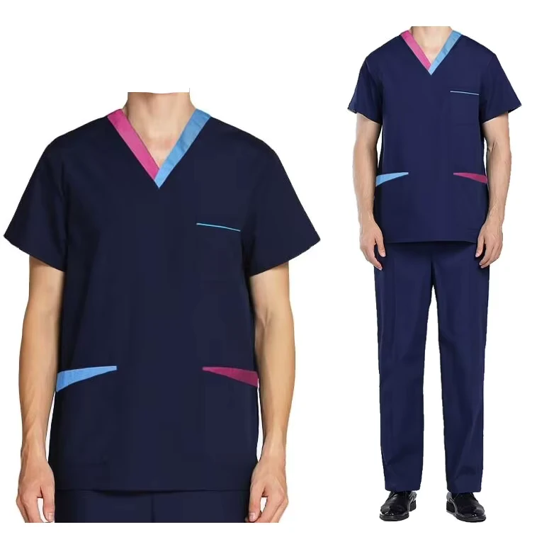Nurse Scrubs Uniforms Sets for Women Medical Scrubs Set Hospital Uniform Cherokee Nursing Scrubs Waterproof Medical Uniforms Set