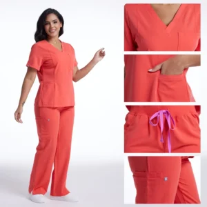 Nurse Uniform Set Hospital Work Clothes Medical Staff Scrubs Set