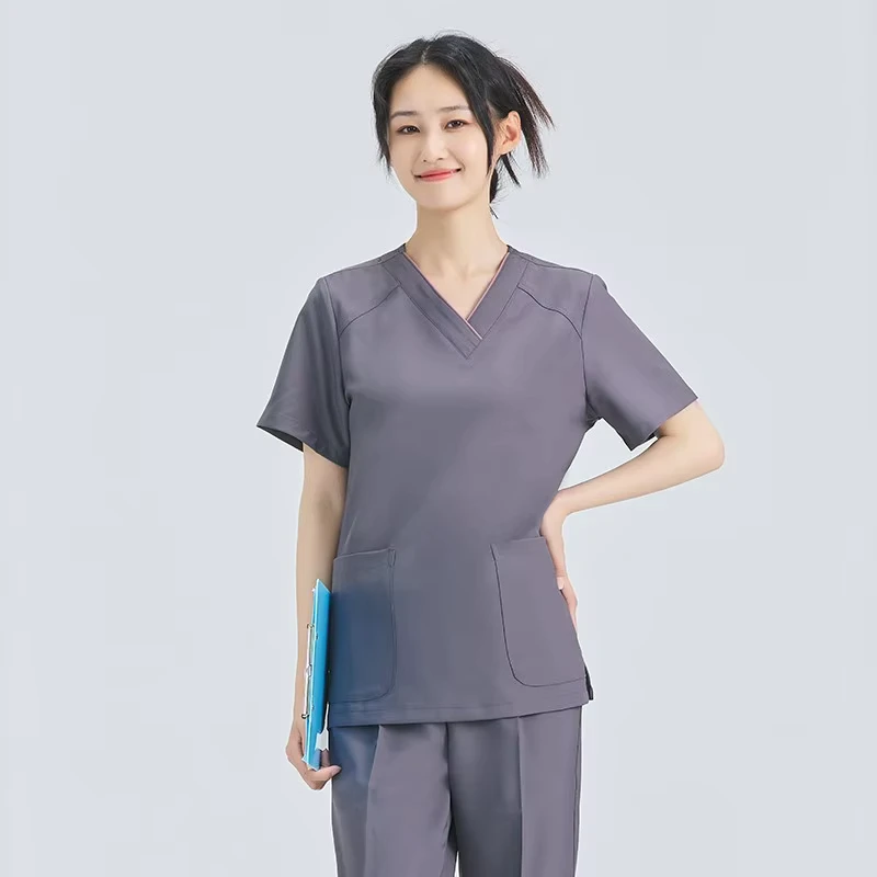 Nursing-Friendly Medical Nurse Uniform Dress
