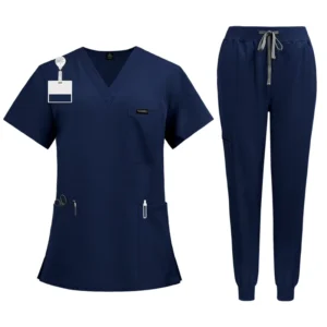 Nursing Uniform Suit Médical Nurse And Scrubs Uniforme Medical Nurses Pants Wide Leg Fis Scrubs