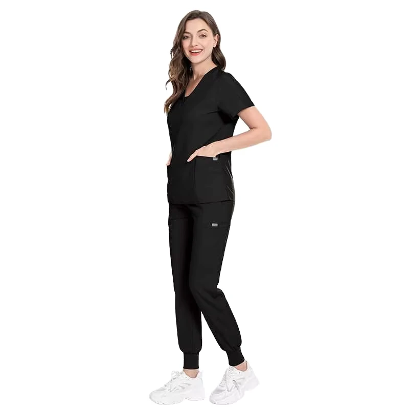 Nursing Uniform White Nurse Dress Cover Coat