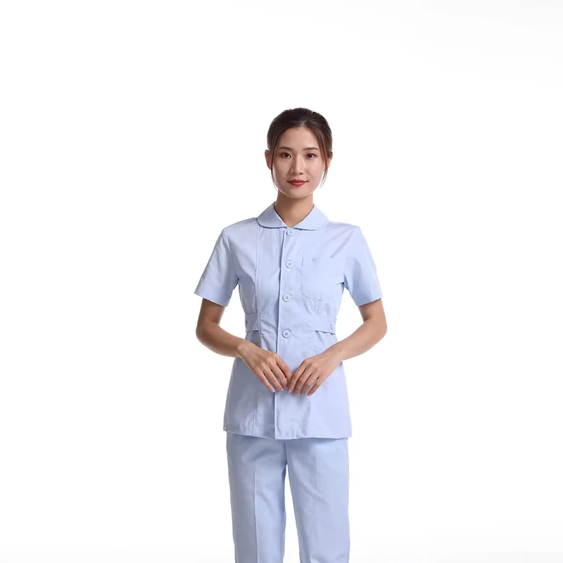 Nursing Uniform with Cotton Polyester Fabric