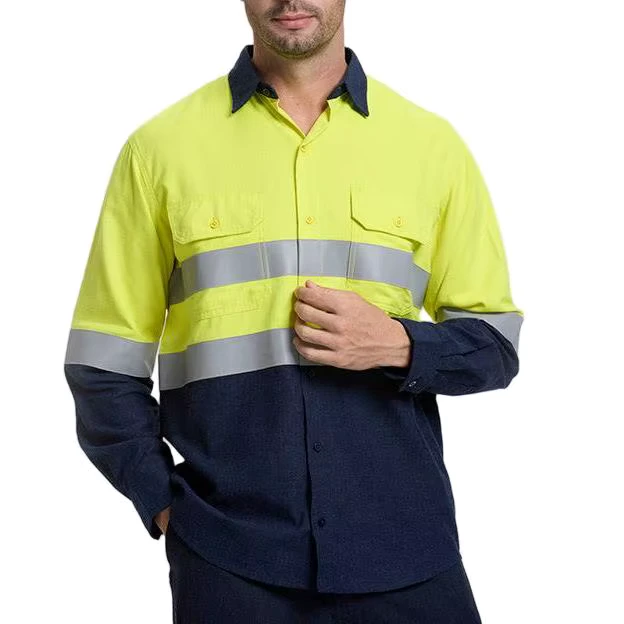 Nylon-Fireproof-Work-Clothes-for-Miners-with-Reflective-Tapes-Flame-Retardant-Tear-Resistant-Shirts