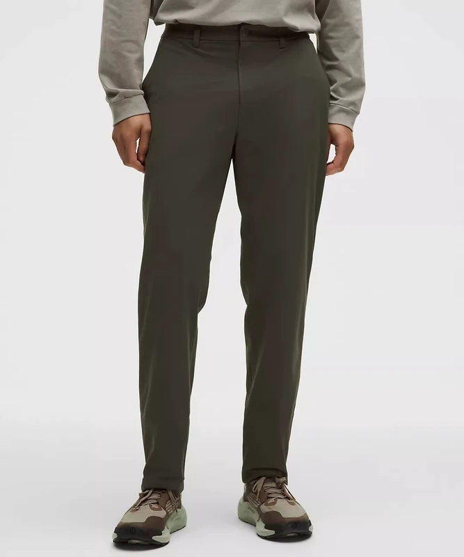 ODM-ABC-Classic-Fit-Lightweight-Straight-Casual-Trouser-34L-Warpstreme-Elastic-Mid-Waist-Polyester-Cotton-Windproof-Eco-Friendly