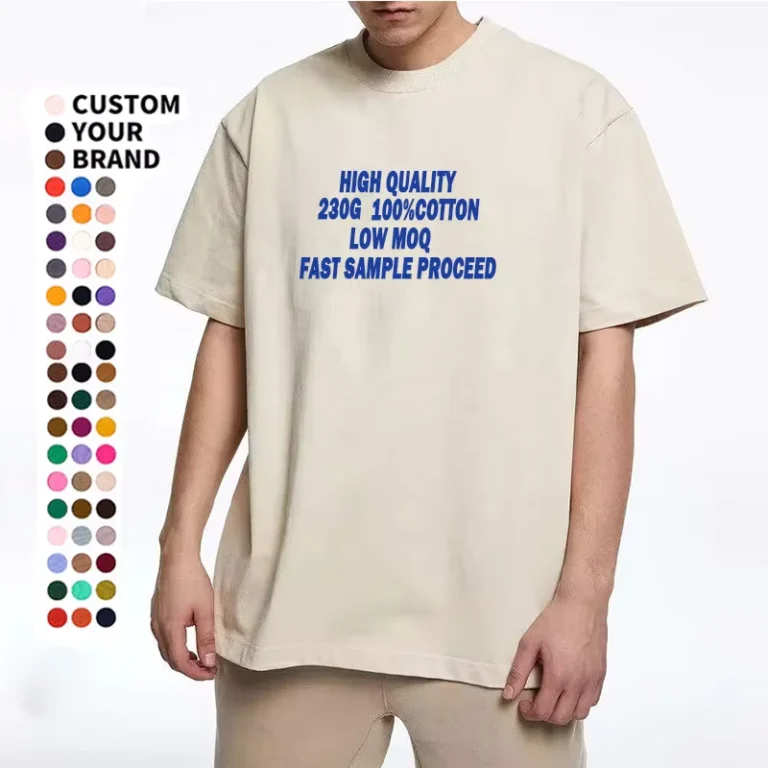 OEM-230GSM-100-Cotton-Plain-Short-Sleeve-Oversized-Mens-Tshirt-Heavyweight-Essentials-Blank-Custom-Logo-Boxy-t-Shirt