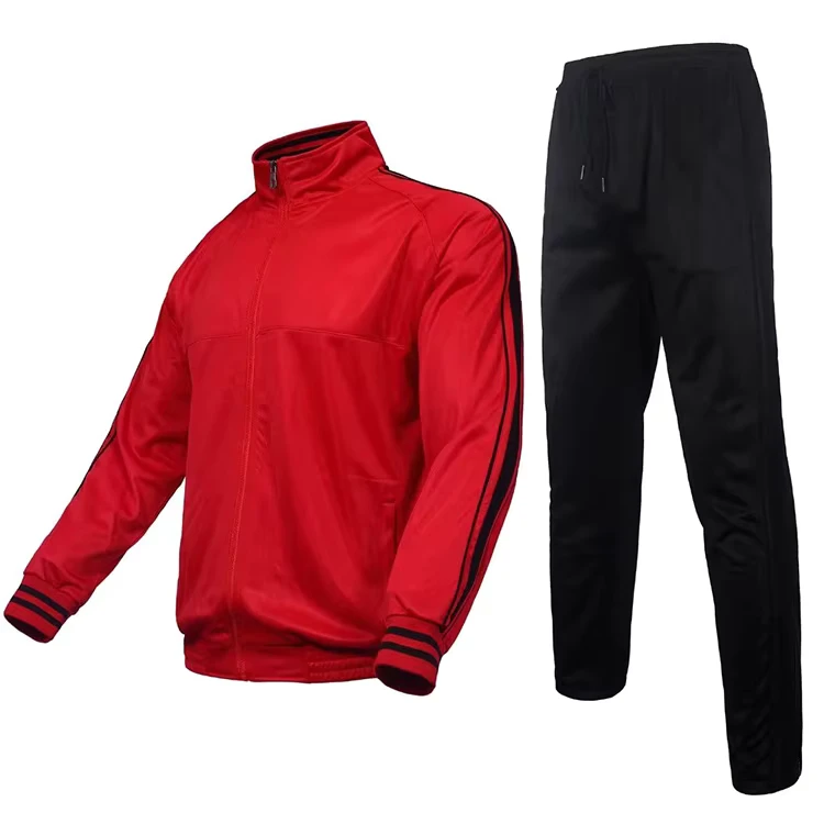 OEM-Custom-Casual-2-Piece-Set-Lightweight-Stand-Collar-Gym-Workout-Zipper-Tracksuit-Sport-Set-Suit-for-Men