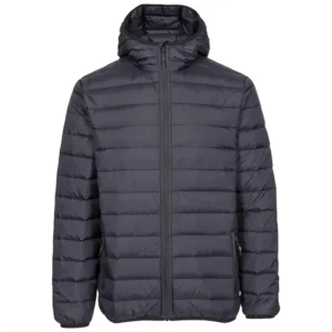 OEM Custom Clothing Manufacturer Shiny Lightweight Puffy Padded Quilted Jacket with Faux Synthetic Polyester Down