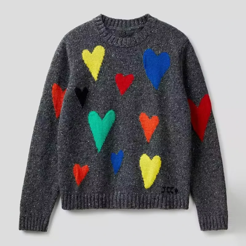 OEM Custom Factory Direct Neutral Women's Thick Knit Pullover Sweater