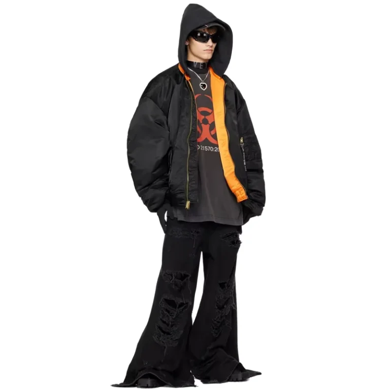 OEM-Custom-Nylon-Satin-Bomber-Jackets-Reversible-Streetwear-Padded-Winter-Coat