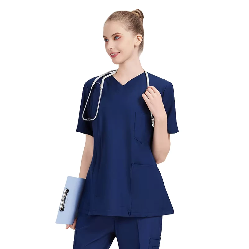 OEM Custom Surgical Doctor Hospital Coat and Nursing Medical Scrub Uniform Sets