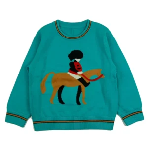 OEM Design Knitted Sweater Manufacturer Men Custom Knit Sweater Jacquard Knitwear Custom Logo Cotton Crew Neck Sweater