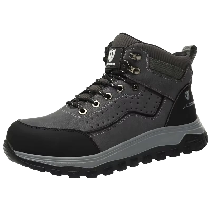 OEM Factory Custom Indestructible Men's Work Safety Shoes with Steel Toe Labor Protection Safety Shoes for Men