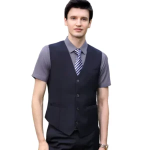 OEM Factory Hotel Restaurant Vest Shirts and Pants Waiter Uniform