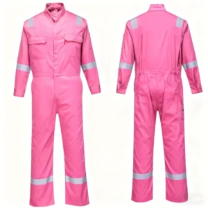 OEM Factory Standard Pink Mechanic 5XL Coveralls Suit Jumpsuit