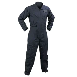 OEM Flame Resistant Nomex Aramid Anti-Static Flight Coverall Pilot Uniform for Men Customized Color Logo 160gsm