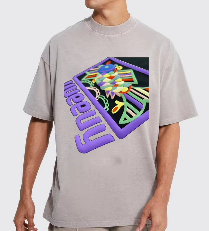 OEM Heavyweight Bulk Oversized Tshirt Custom logo Printing Plain Tee Shirt Short Sleeve Blank Plus Size 3D Digital Printing