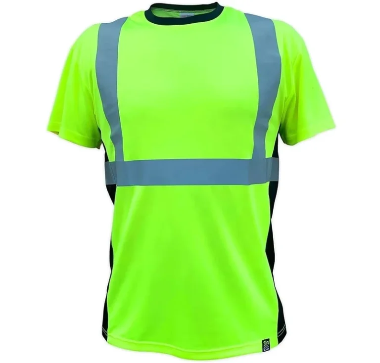 OEM-High-Vis-Reflective-T-Shirt-Short-Sleeve-Safety-Mesh-Quick-Dry-Shirts