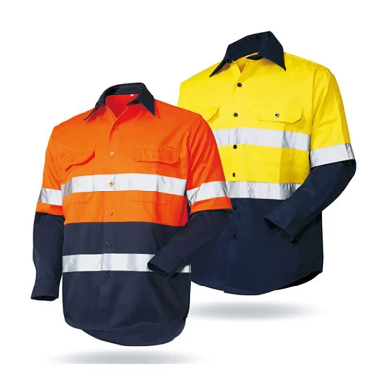 OEM-High-Visibility-Mens-Workwear-Uniform-Cotton-Dust-Proof-Mechanic-Industrial-Mining-Hand-Drawn-Work-Suit