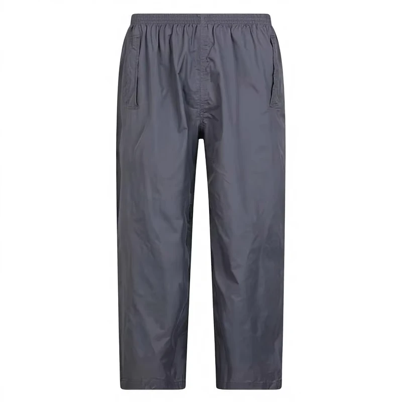 OEM High quality Men's Thin Solid Windproof Waterproof Breathable High Elastic Waist Hiking Outdoor Work Pants Soft Knitted