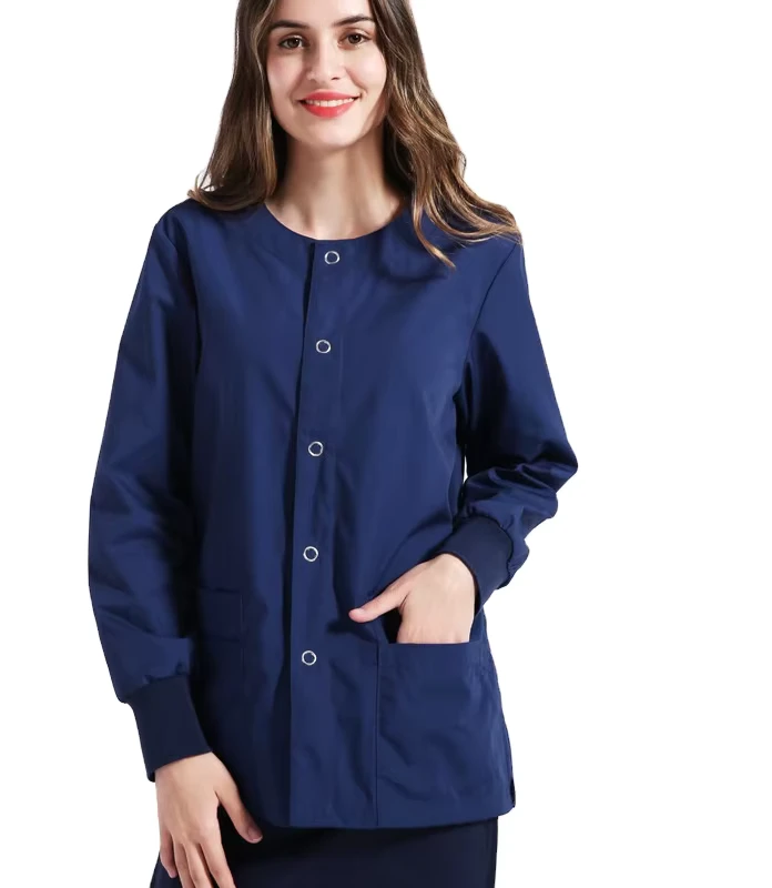 OEM Medical Clothing Hospital Uniform for Doctors Men Hospital Clothing Patient Gown Clothes Cotton Unisex Customized