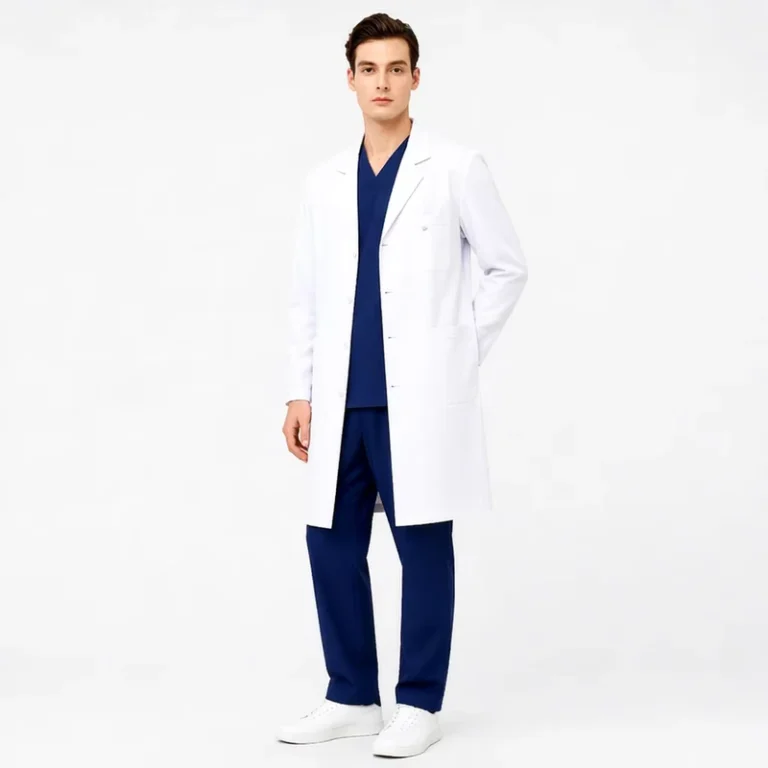 OEM-Mens-or-Womens-White-Doctor-Lab-Coat-Gown-Hospital-Uniform-for-Dental-and-Medical-Use