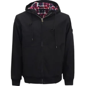 OEM NFPA2112 Safety Jacket Insulated Flame Resistant Duck Canvas Bomber Welding Work FR Jacket for Men