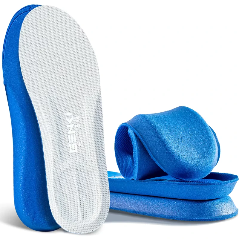 OEM ODM Available Resilient Cotton Mesh Sports Insole Thick High Elastic Shock Absorption Foot Protection