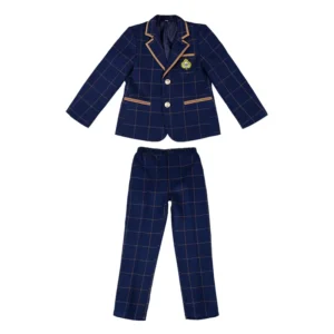 OEM ODM Custom Design School Uniforms Primary School Students Suit Set Boys Girls Skirt School Uniform Blazer with pants