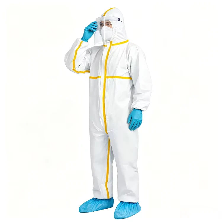 OEM-ODM-Disposable-Type-5-6-Protection-Coverall-Non-Woven-Microporous-Lab-Overall-Bulk-Order-Custom-Logo-Package-Customization