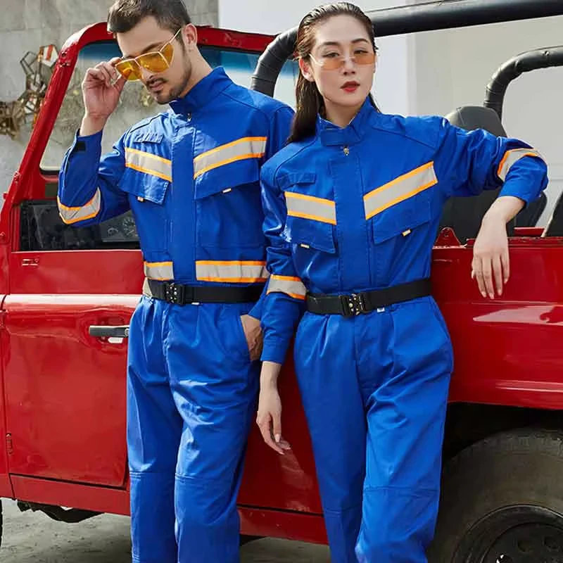 OEM ODM High Visibility Reflective Safety Clothes Workwear Custom Logo Worker Industrial Oil Gas Engineer Labor Suits Work Wear