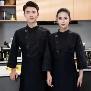 OEM Price Kitchen Clothing Hospitality Chef Jacket Uniform for Restaurant Kitchen