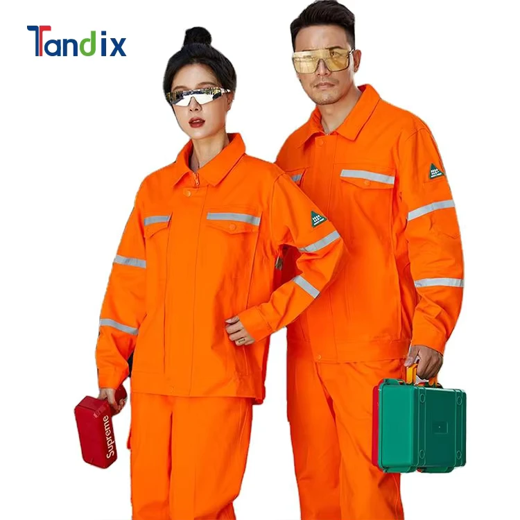 OEM-Reflective-Safety-Clothes-100-Cotton-Workwear-Industrial-Labor-Uniform-Construction-Oil-Mining-Repairer-Hi-Vis-Worker-Suit