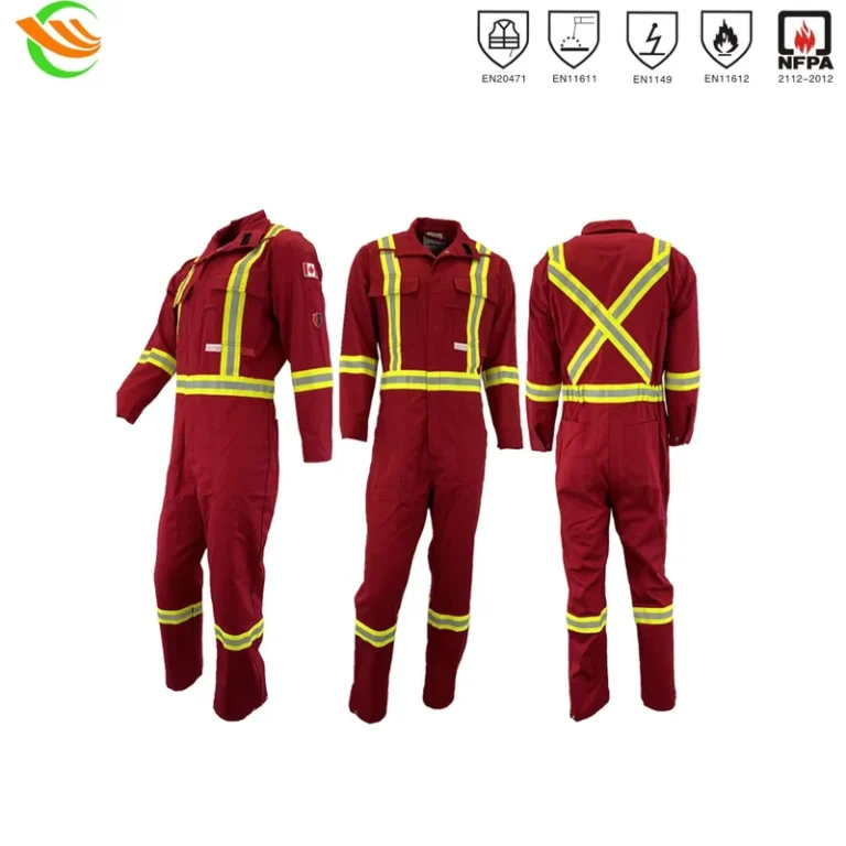 OEM-Reflective-Tapes-Safety-Clothing-Fireproof-Coverall-Industrial-Safety-Mining-Coveralls-Workwear