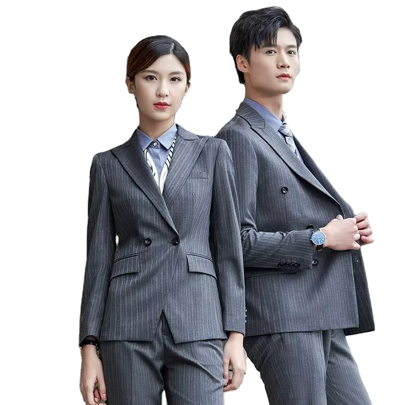 OEM Service 2pcs Mens Suits Plus Size Tailored Factory Suits for Men Business Wedding Party Slim Fit Blazer