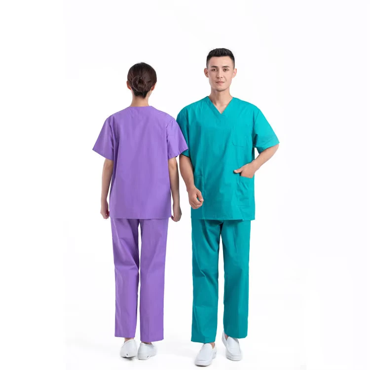 OEM-Service-Hospital-White-Lab-Coat-Medical-Doctor-Nurse-Suits-Medical-Gown-Uniforms