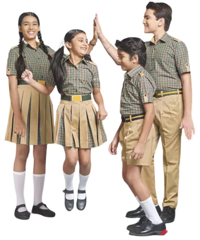 OEM Service Top Grade Quality High School and Primary School Uniforms Set for Boys and Girls