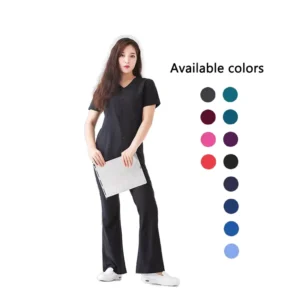 OEM Summer Surgical Nursing Uniform Sets Hospital Scrub Suits OEM Service Polyester Rayon Spandex Xingyuan