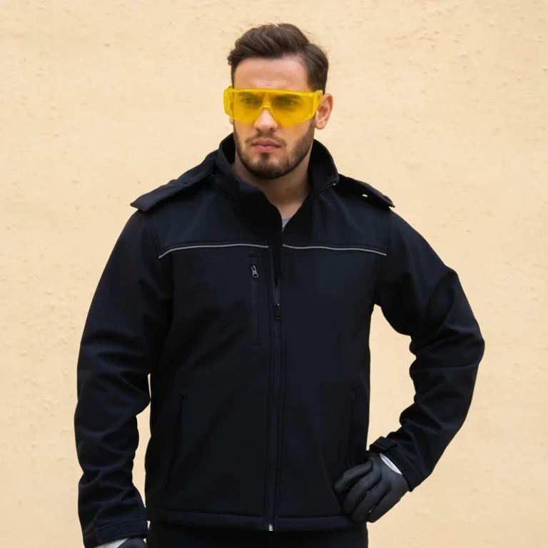 OEM-Supply-Soft-Shell-Black-Color-Mens-Jacket-Windproof-Breathable-Jacket-Workwear-for-Outdoor