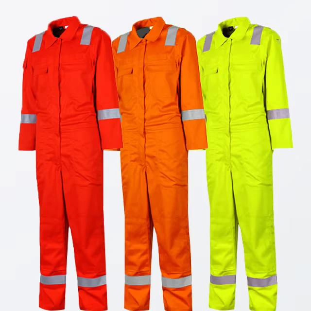 Oil-Gas-Filed-Offshore-Workwear-Uniform-FR-Viscose-Polyamide-Aramid-Inherent-Fire-Proof-Coverall-Flame-Resistant-Boiler-Suit