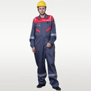 Oil Gas Mining Fire Resistant FR Reflective Oil Refinery Workwear Uniform Work Coverall