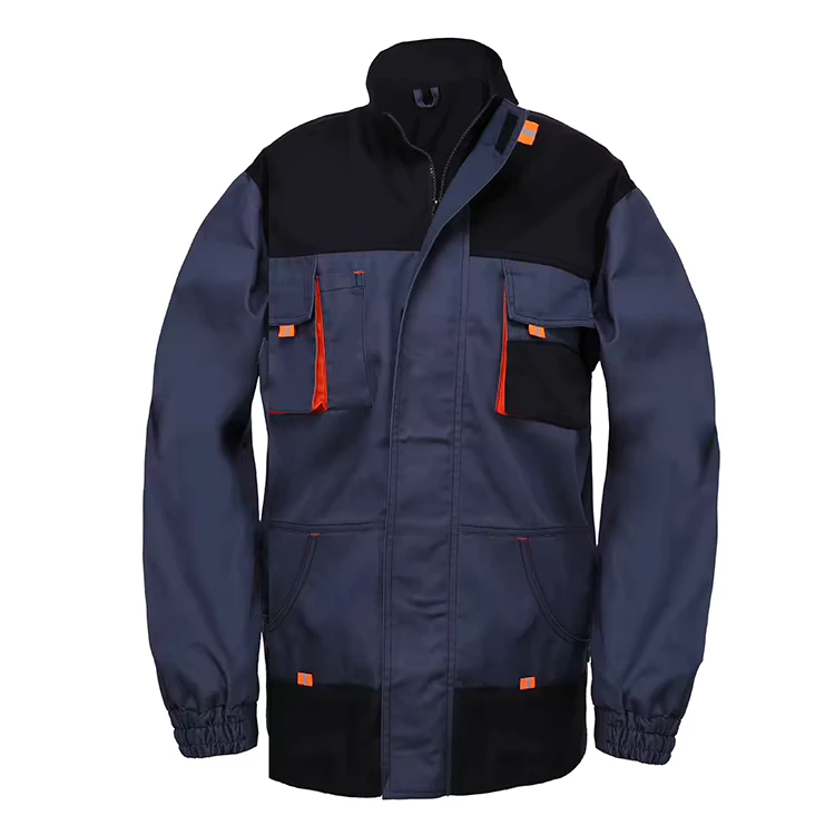 Oil Worker Work Wear Flame Retardant Jacket Men's Overcoat