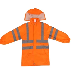 Orange 300D Oxford Safety Hi Vis Jacket